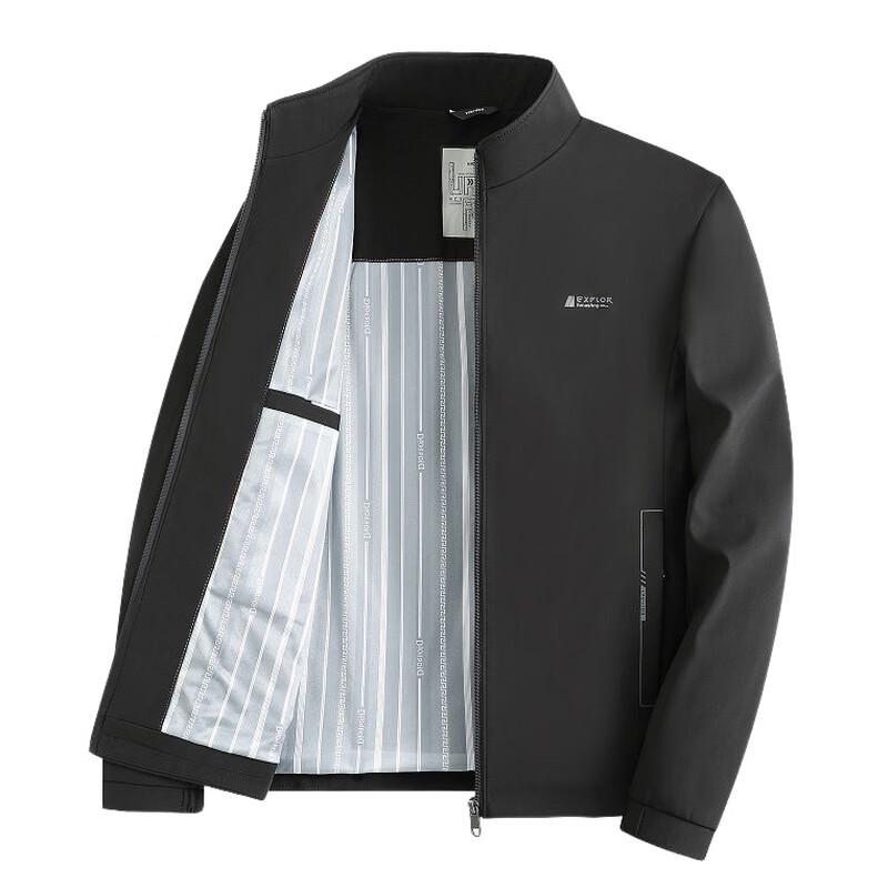 TUCANO Men's Business Casual Stand Collar Jacket