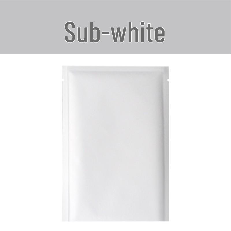 Colored Aluminum Foil Flat Seal Bags for Mask and Powder Packaging