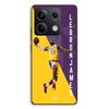 Coque de téléphone - MANIACASE - Xiaomi Redmi Note 13 5G - Silicone TPU - Noir - Lebron James / Lakers
