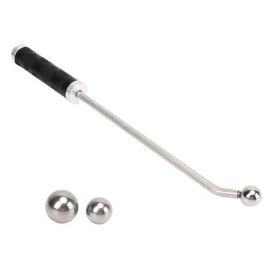 Multipurpose Brass Instrument Restoration Tool Stainless Steel Texture Ergonomic Long Handle and 3 Repair Spheres