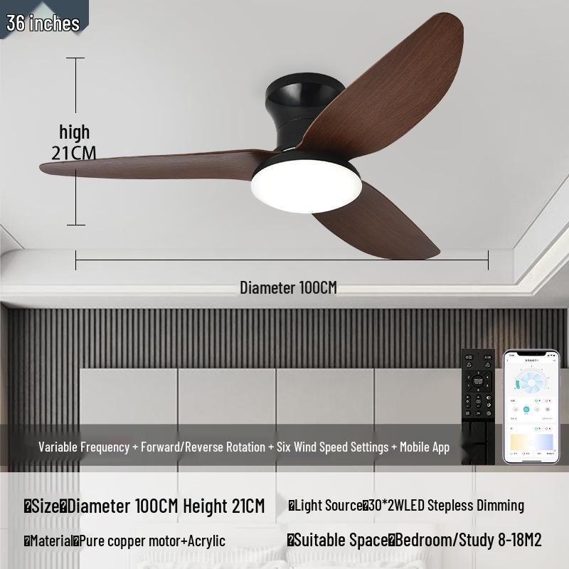 2024 Japanese-Style Fan Chandelier: Modern Lighting for Dining, Study, and Bedroom Spaces