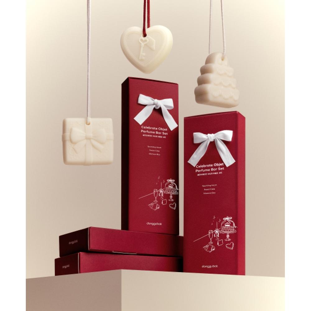 Donggubat Feiern Objekt Parfüm Riegel Set Schmuckstück Diffusor Alles in Einem Seife Weihnachtsgeschenk