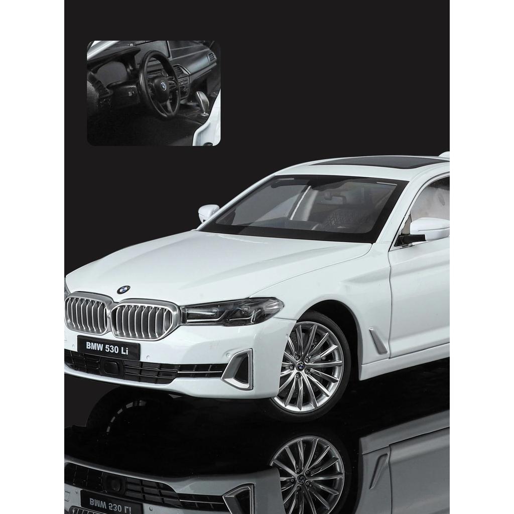 NEW 1/18 BMW 530 LI Alloy Car Diecasts & Toy Vehicles Car Model Miniature Scale Model Car for Children