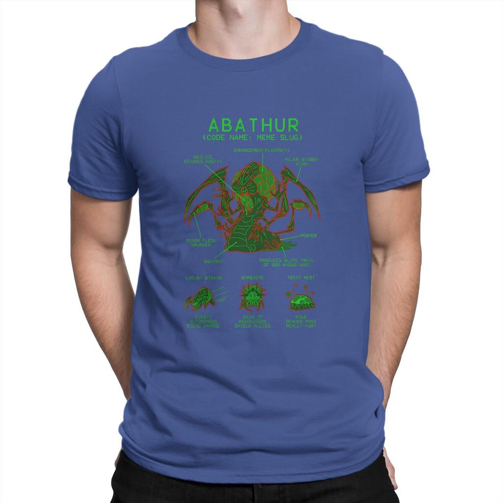 Starcraft Game Abathur Data Tshirt Graphic Unisex Tops Vintage Homme Summer Clothes Cotton Harajuku T Shirt