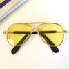 Trendy Cat Sunglasses - UV Protection Cool Metal Accessories for Pets