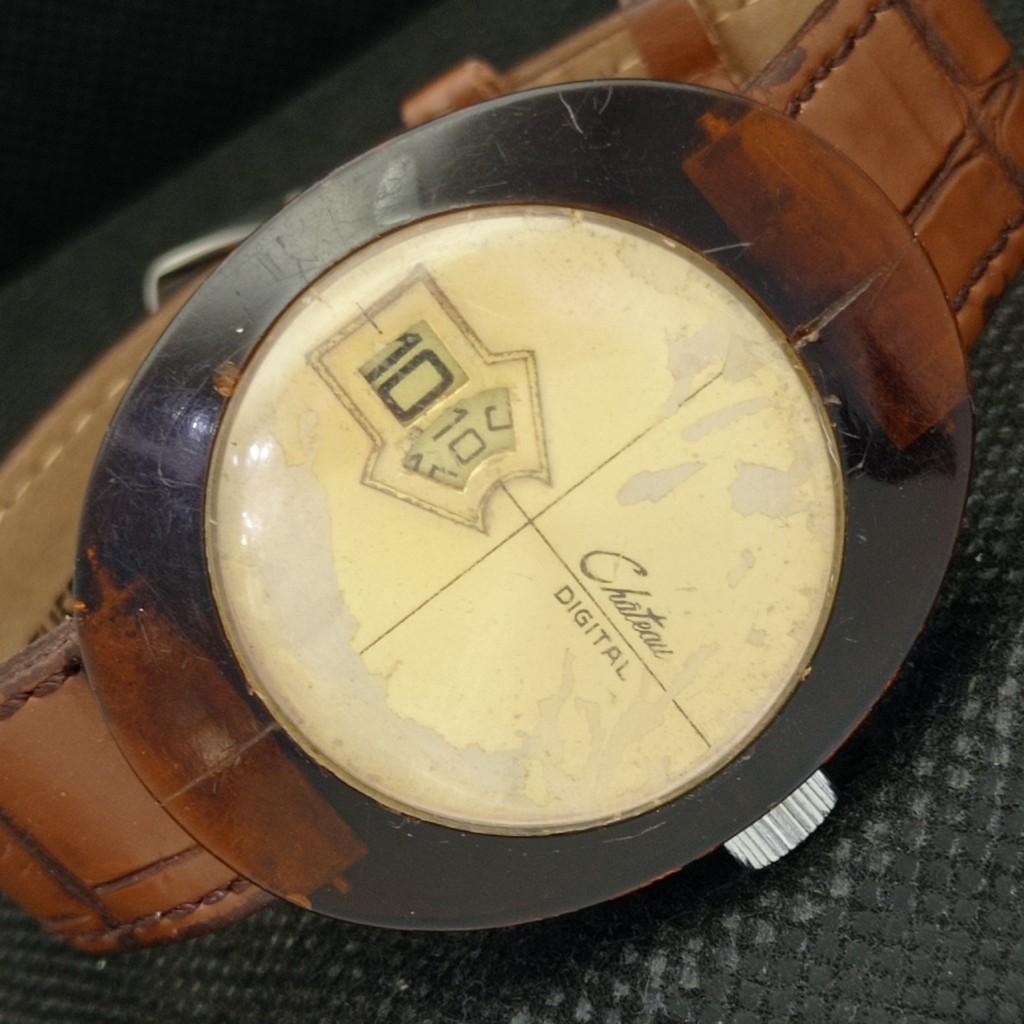 

Б/У CHATEAU DIGITAL SWISS MADE наручные часы a307440-1 Sku584a-a307440