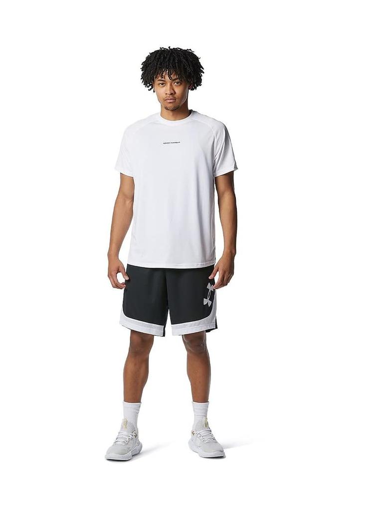 UA BASELINE SHORTS Black White MD [Under Armour]