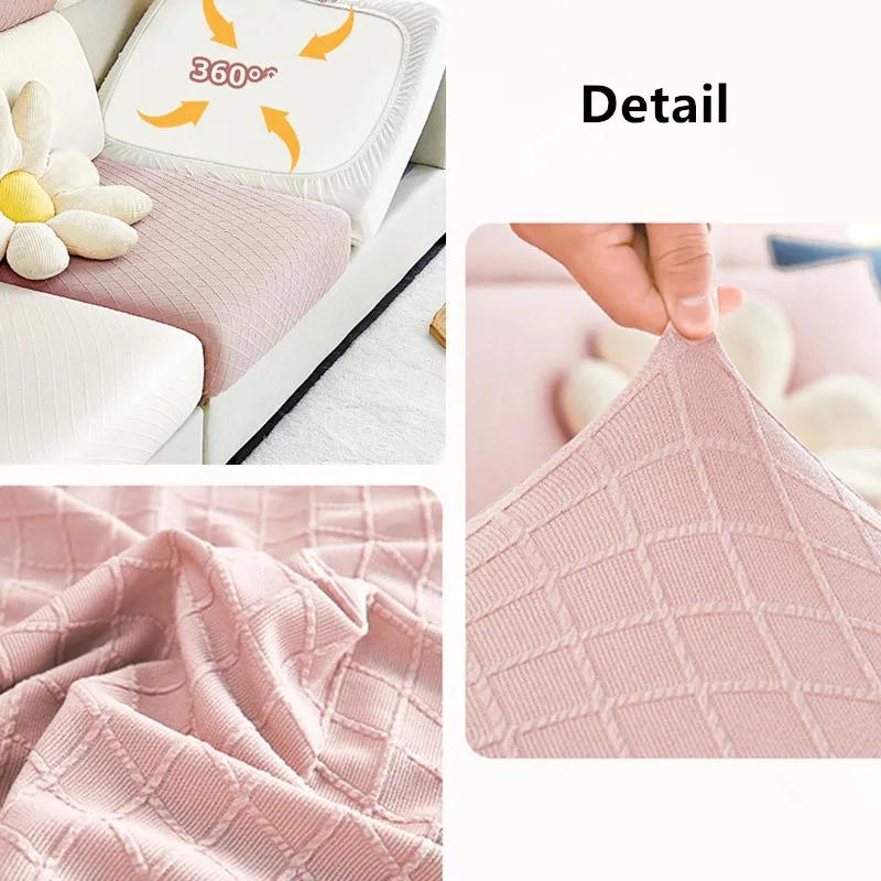 Pokrowiec na sofę Szezlong Rozkładana sofa Nakładka Regulowany Elastyczny Modułowy Pokrowiec na siedzisko sofy w kształcie litery L Ochraniacze na poduszki kanapy