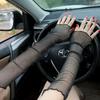 Sheer Mesh Arm Sleeves Sun Protection Gloves for Women