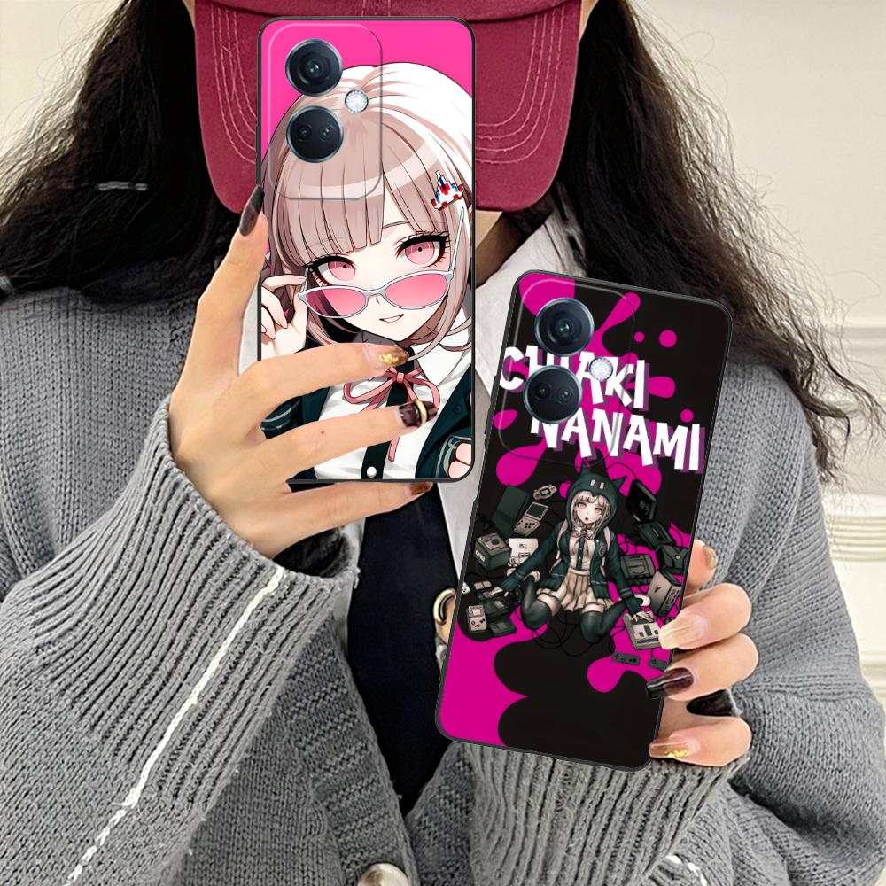 Danganronpa Chiaki Nanami Phone Case for OPPO Reno 14 13 12 11 10 9 8 7 6 5 F T Pro 5G Soft TPU Shockproof Cover