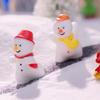 Cute Mini Snowman Ornament Cartoon Snowball Battle Snowman Ornaments  Christmas Gifts