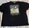 Chit Chat Desert Explorer Graphic T-Shirt Black Cactus Outdoors Tee Size L