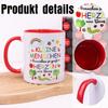 1 StüCke Bedruckte Tasse Kaffeetasse Erzieherin Tasse Geschenk Danke DankeschöN Abschiedsgeschenk FüR Erzieher Zum Kindergarten