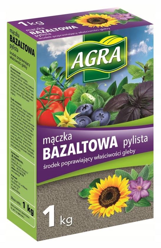 Agra nawóz mączka bazaltowa poprawia właściwości gleby 1kg