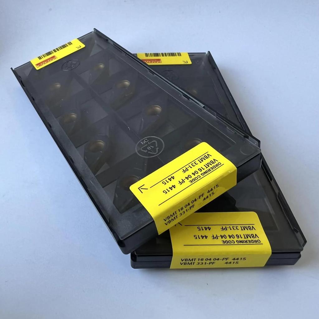 Original Sandvik / VBMT160404-PF 4415  / CNC Lathe Carbide Blade 10 PCS