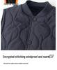 Men's Warm Lightweight Fall/Winter Plus Velvet Vest for Middle-aged and Elderly - Sleeveless Dad's/Grandpa's Jacket.