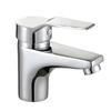 Robinet Mélangeur Monocommande Monotrou Moderne pour Lavabo Eau Chaude et Froide avec Poignée Unique pour Armoires de Salle de Bain d'École