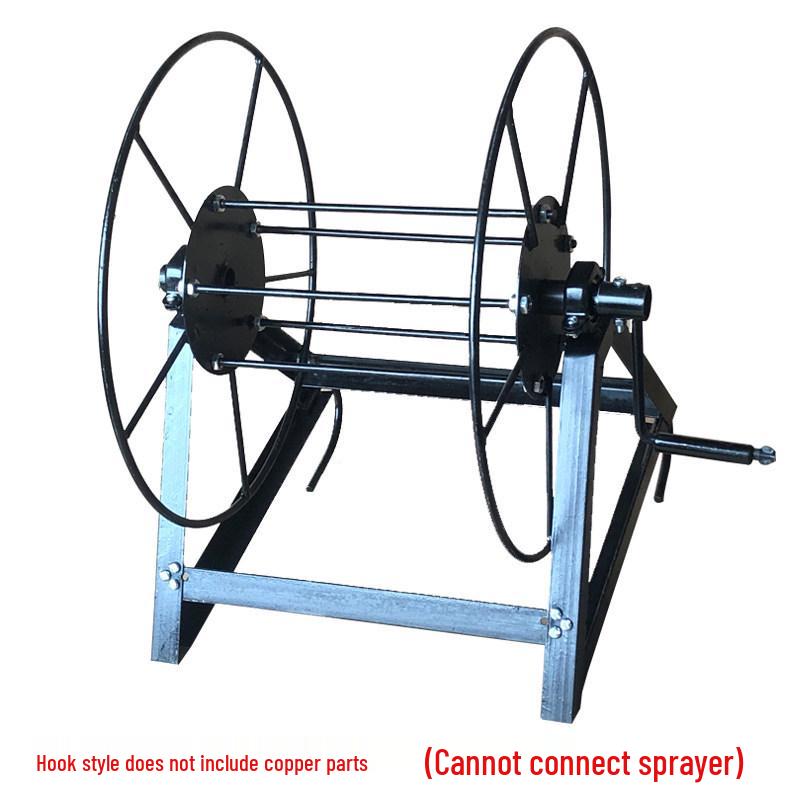 Jordbruksslangvinda & Elektrisk Reputläggningsställ med Armeringsjärnslager