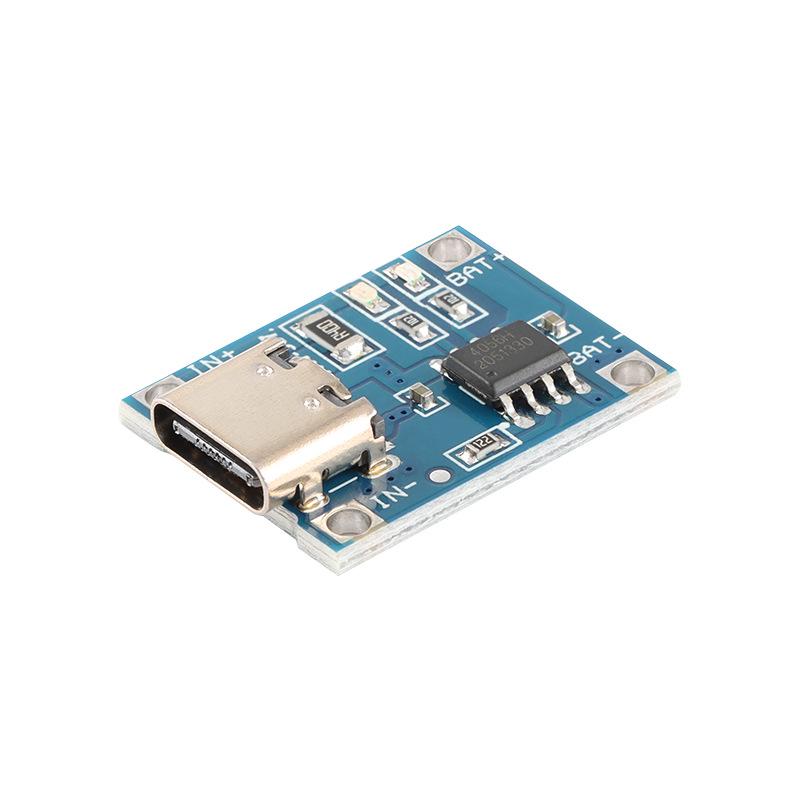 TP4056 1A Lithium Battery Charging Module with Type-C USB Interface