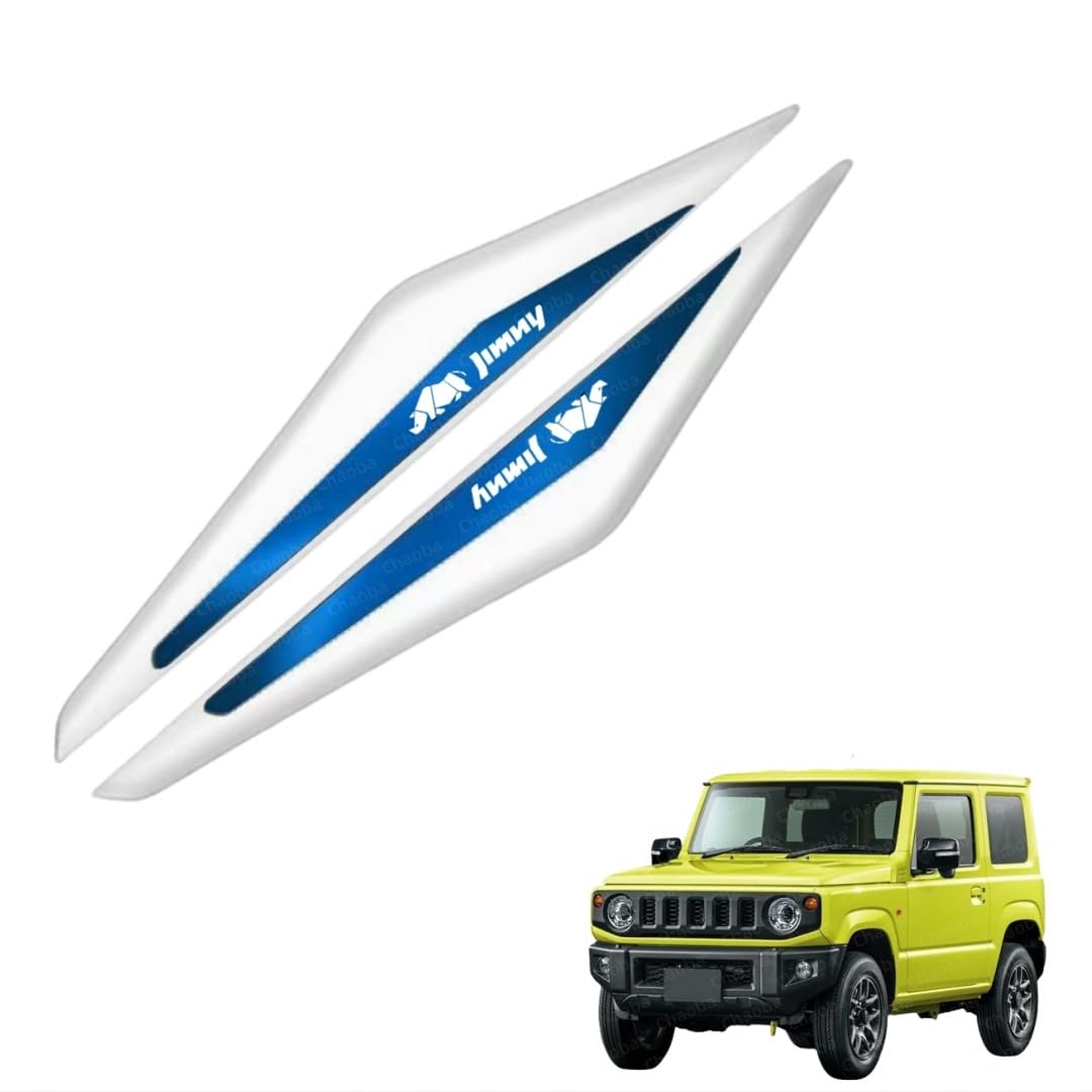 

Защита двери автомобиля Jimny, комплект из 2 штук, защита зеркала заднего вида, бампер боковой двери, дверь Jimny синий