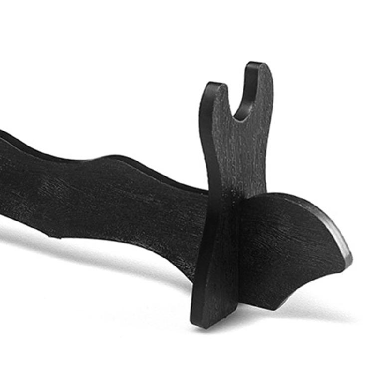 Schwertständer Schwarz Katana Ständer Exquisites Wakizashi Aufbewahrungsregal Geschenk für Männer Jungen