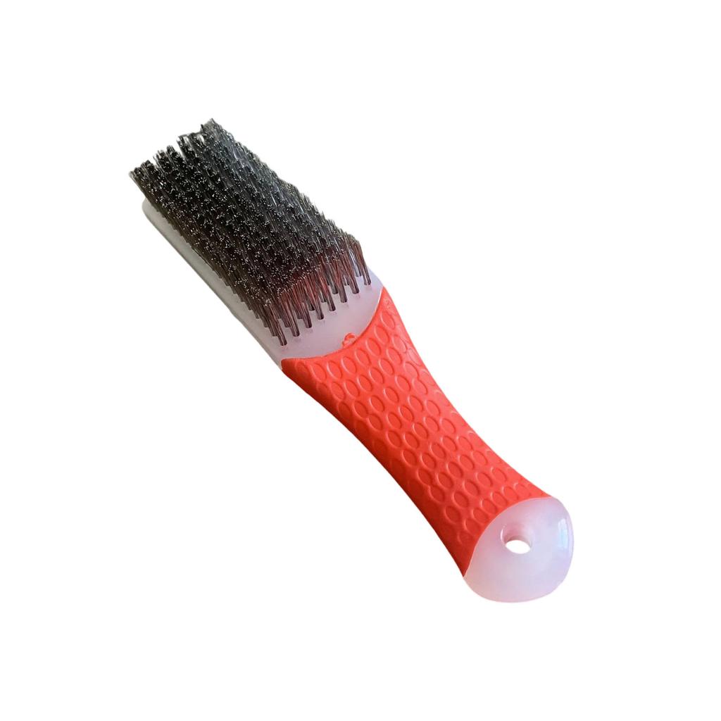 MultiFunctional Cleaning Brush Stainless Steel Copper Wire For Antique Polishing Metal Rust Removal NonSlip Handle