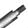 80mm Angle Extension 4Pcs Nut Polishing Machine Tool M10 Thread Rotary Polisher Shaft