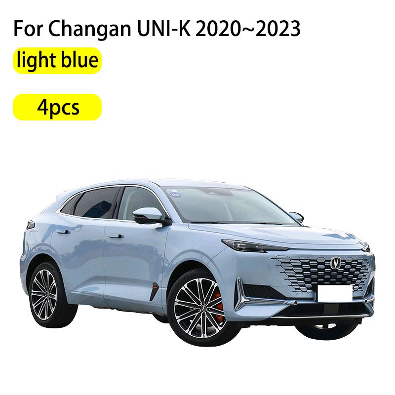 4X Car MudFlaps Fender for Changan UNI K Accessories UNI-K UNIK ~2023 Mudguards Splash Guards Baking Paint Mud Flaps