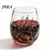 Gifts for Whiskey Lovers Octopus Pirate Glass, Sea Creature Tentacle Engraved Tumbler, Embossed Nautical Maritime Style Gift Father Rocks Glass