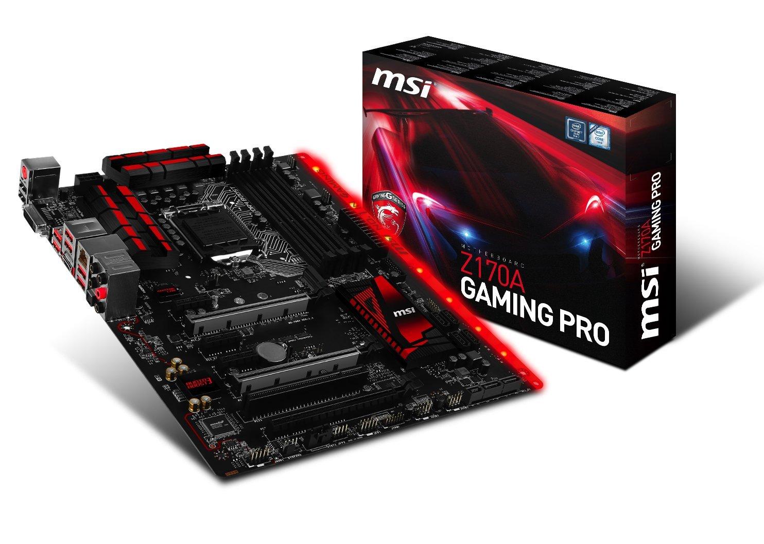 

MSI Z170A GAMINGPRO ATX материнська плата MB3467 Z170A GAMINGPRO