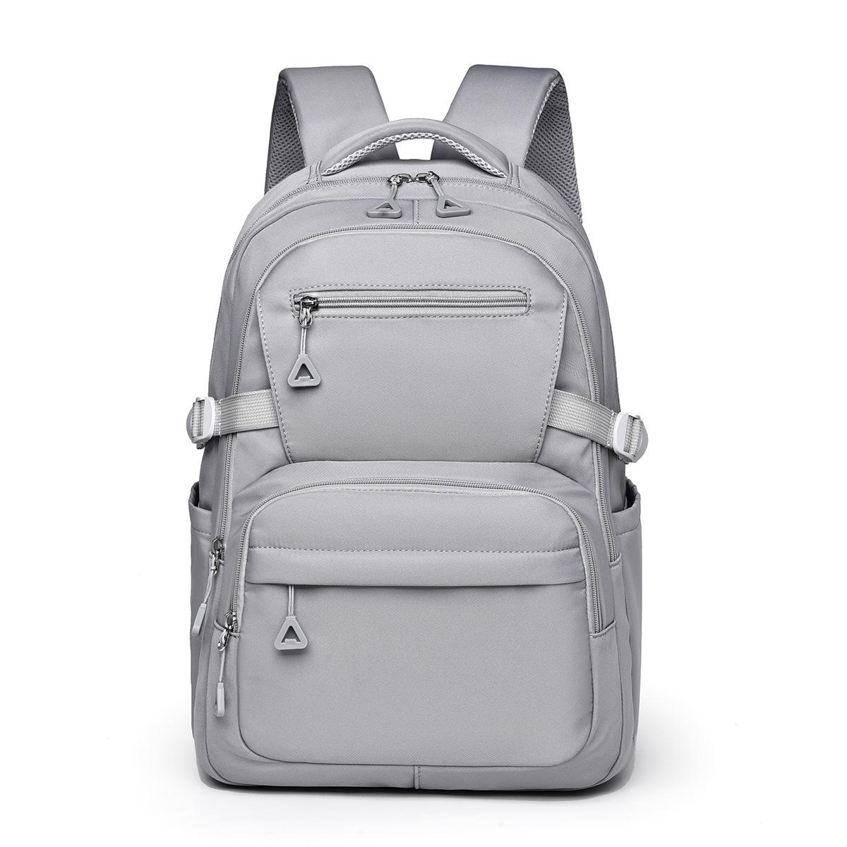 

Casual Korean Style Backpack: Large Capacity for Students & Travelers сірий колір