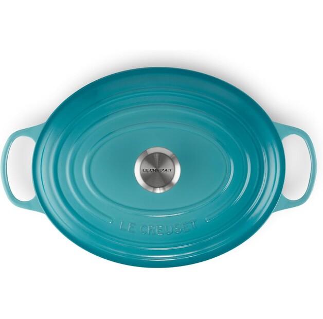 Жаровня Le Creuset Signature овальная 31 см Caribbean (21178311702430)