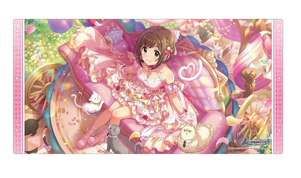 Bushiroad Rubber Mat Collection V2 Vol.1617 THE IDOLM@STER CINDERELLA GIRLS "Miku Maekawa" Nyan-Adorable World Ver.