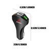 cxbkdv1 Car Charger USB Type-C Ports Super Fast Charging Adapter Accessories For Mitsubishi Asx Lancer L200 Pajero Sport Attrage Xpander