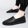 Men Loafers 2024 Cow Leather Shoes Men Casual Shoes slip on Moccasins Breathable Man Driving Flats Leather Shoes men moccasins