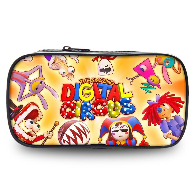 

Трендовый и практичный большой студенческий пенал «Удивительный цифровой цирк» для канцелярских принадлежностей 22