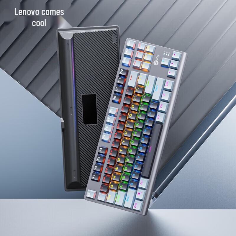 Lenovo Lekoo GK304 Blue Switch 87-Key Wired Mechanical Gaming Keyboard