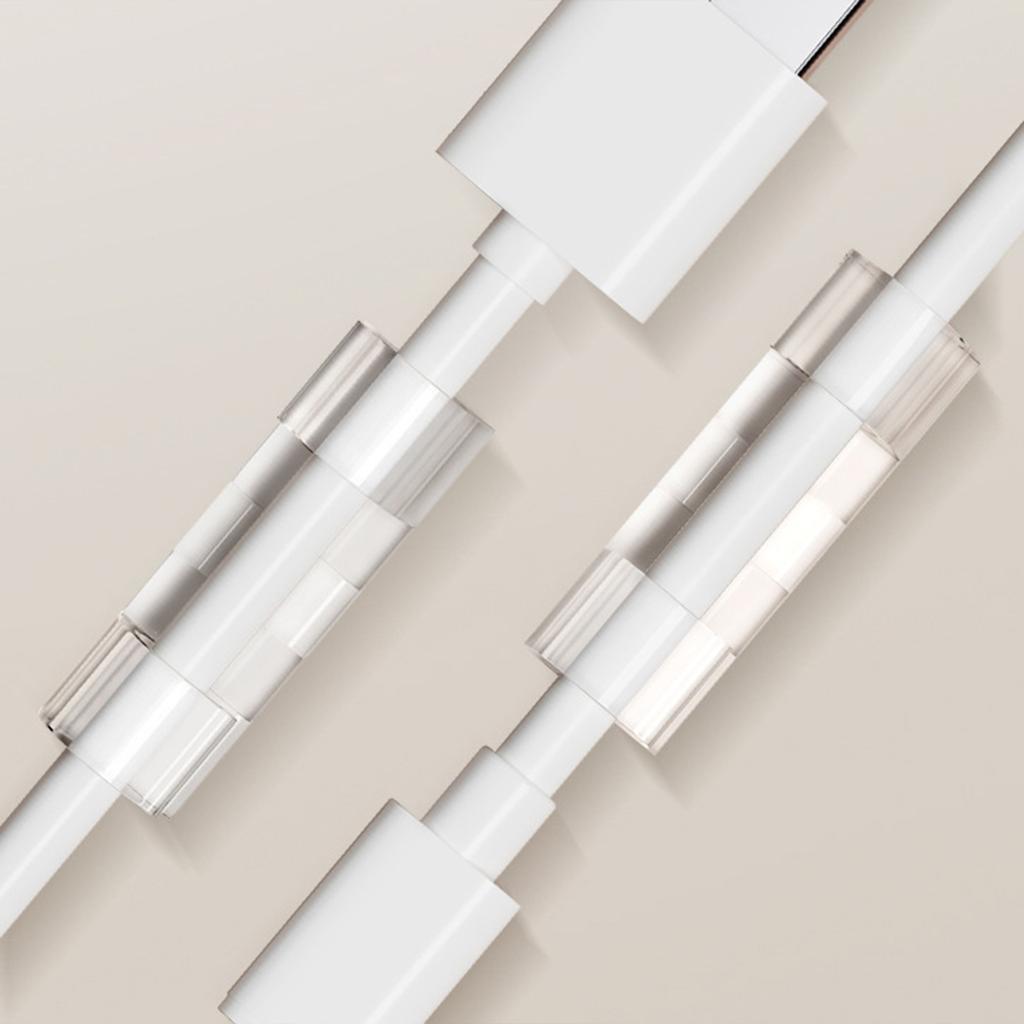 Secure & Versatile Clear Double Hook Clips Plastic Hook Clips for Outdoor String Lights Suitable for Various Surfaces