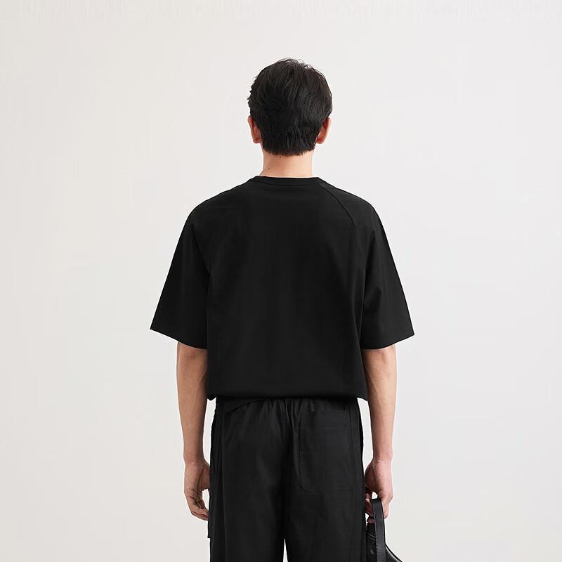 CROQUIS Men's 2025 Summer Loose Fit Mid-Sleeve T-Shirt
