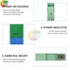 DC 24V Signal Isolator 1 In 1 Out/1 In 2 Out/2 In 2 Out Isolator Distribution Signal Separator Barrier Distribution Module
