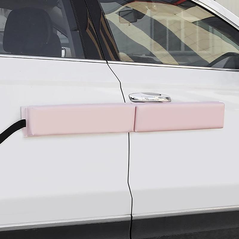 98X11X4 ס"מ מגן דלת לרכב מגנטי מתקפל בסגנון מחובר מגן קצה צד גוף פסים דקורטיביים להגנה מפני שריטות