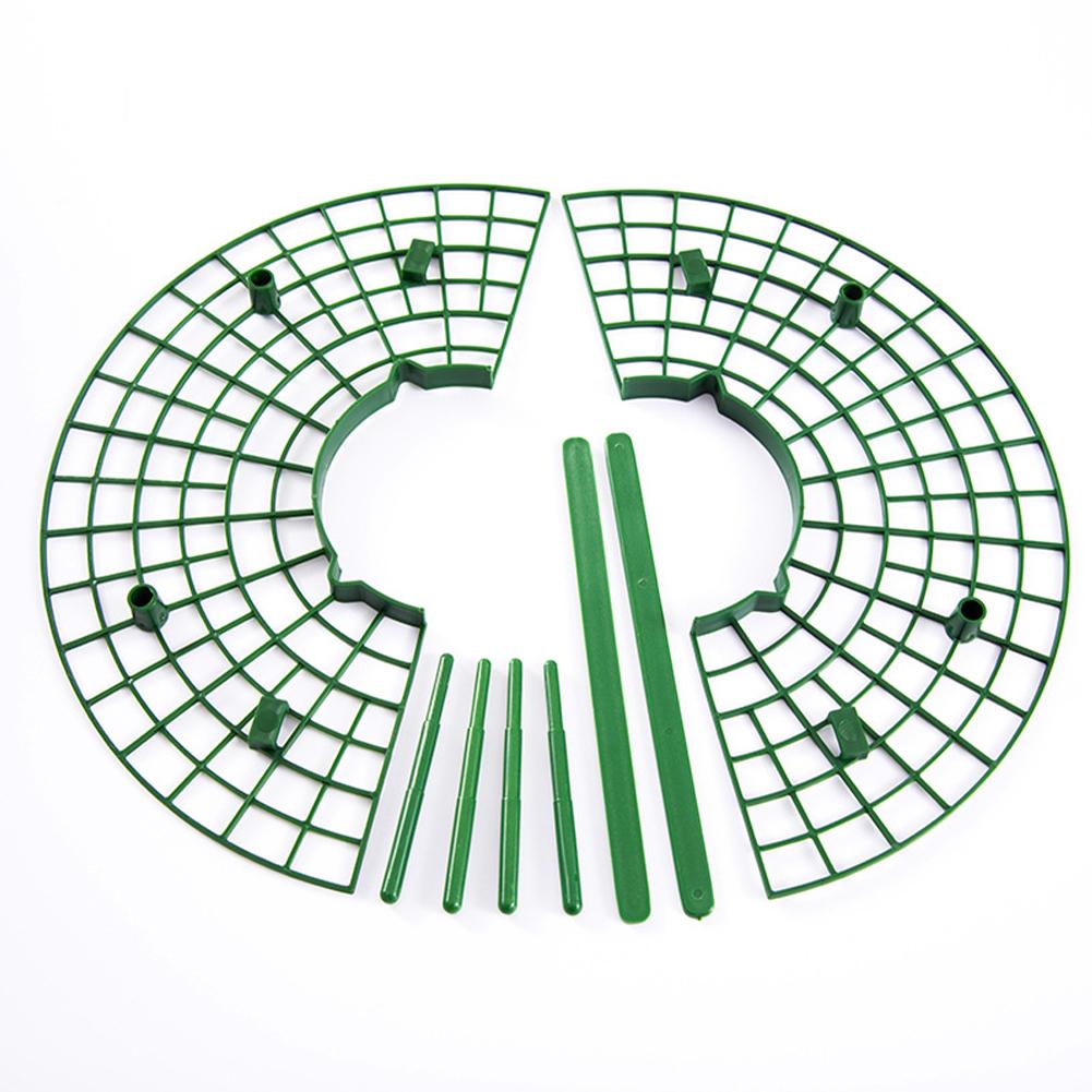 Erdbeer-Pflanzschalenhalter Gartenarbeit Topffrucht Zuhause Grünpflanze Veredelung Fäulnishemmend Blatt Fruchthalter Stützhalterung