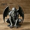 Resin Ornaments for Home Decor Gargoyle Statue, Medieval Gothic Sculpture, Artistic Horror Handcrafted Statues Garden Decorative Craft Office