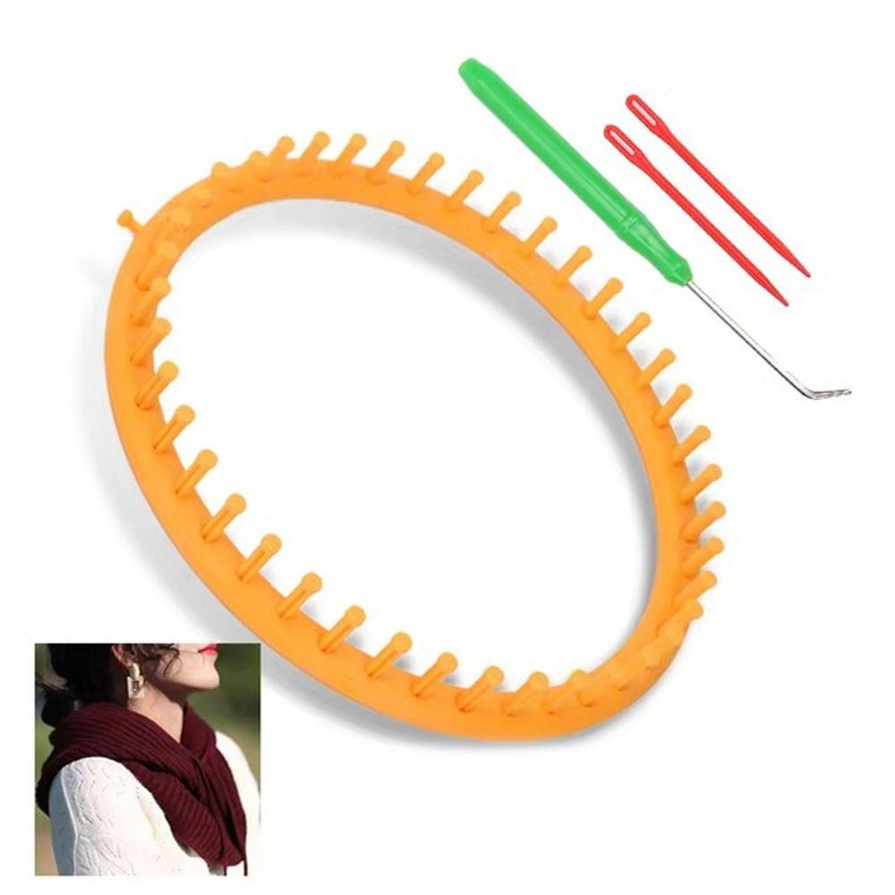 Weaver Weaving Scarf Sweater Hat Shawl DIY Stitching Knitting Machine