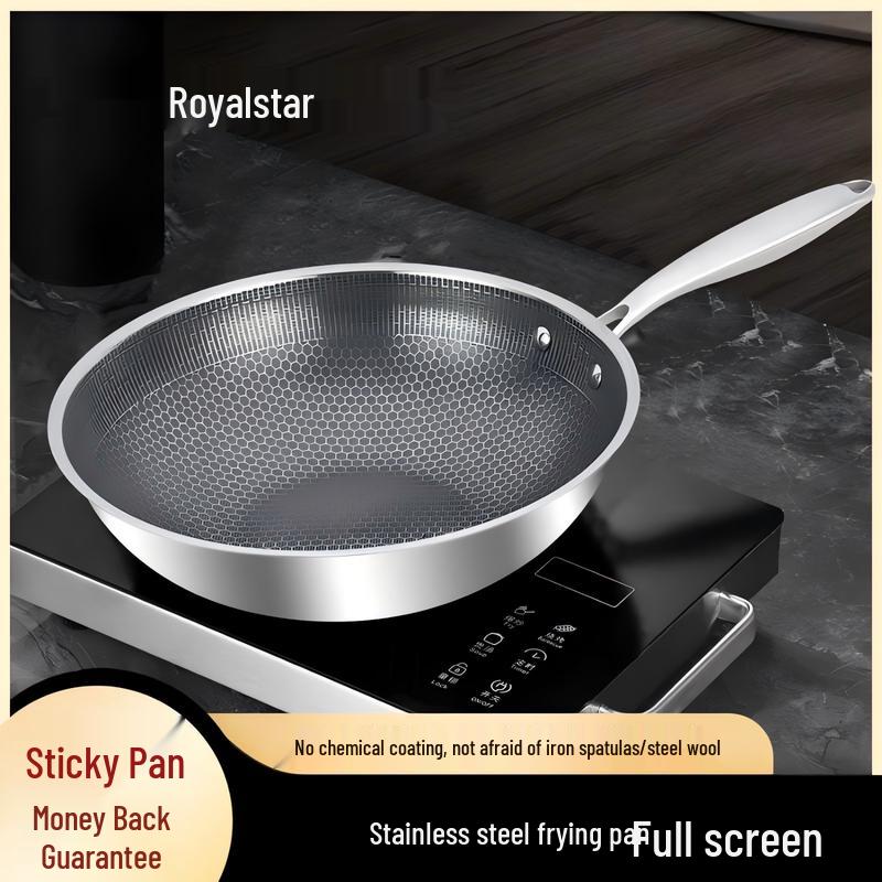 Royalstar Stainless Steel Wok