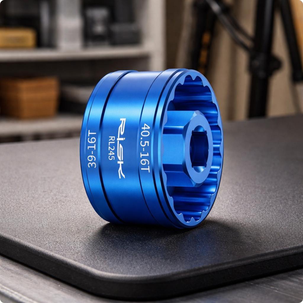 Two-Wheeler Bottom Bracket Tool Handheld Bottom Bracket Tool Bike Accessory Compact Metal For Garage