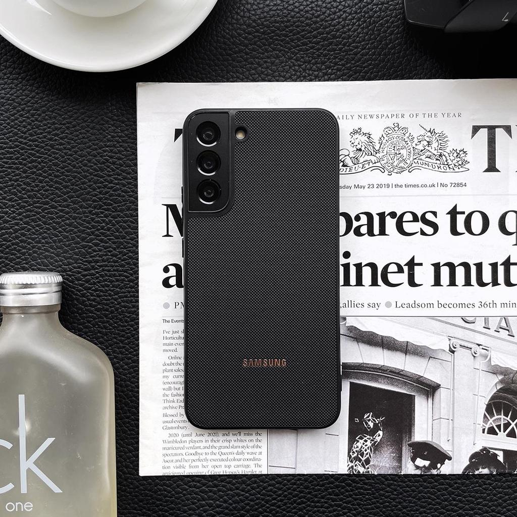 Samsung S25 Ultra Cross Pattern Case for Note20 Ultra/S22 Ultra - Full Protection Back Shell