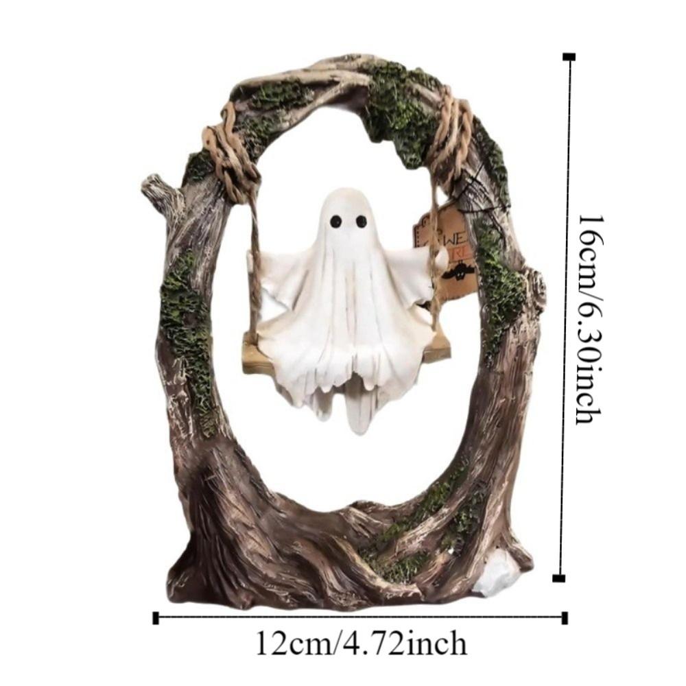 Model Halloween Swing Ghost Ornament Ghost Halloween Decoration  Children Girls Boys