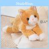 Cat Plush Toy Cartoon Stuffed Animal Doll Bedroom Decoration Kids Gift Cute