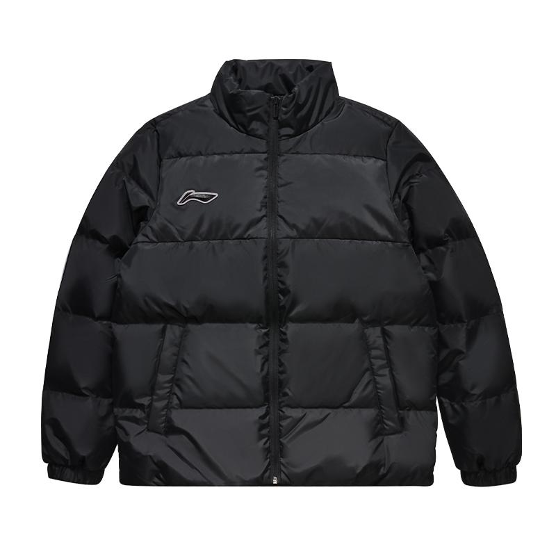 

LiNing Sports Lifestyle Series Logo Zipper Down Jacket Unisex outerwear YYMT081-3 S
